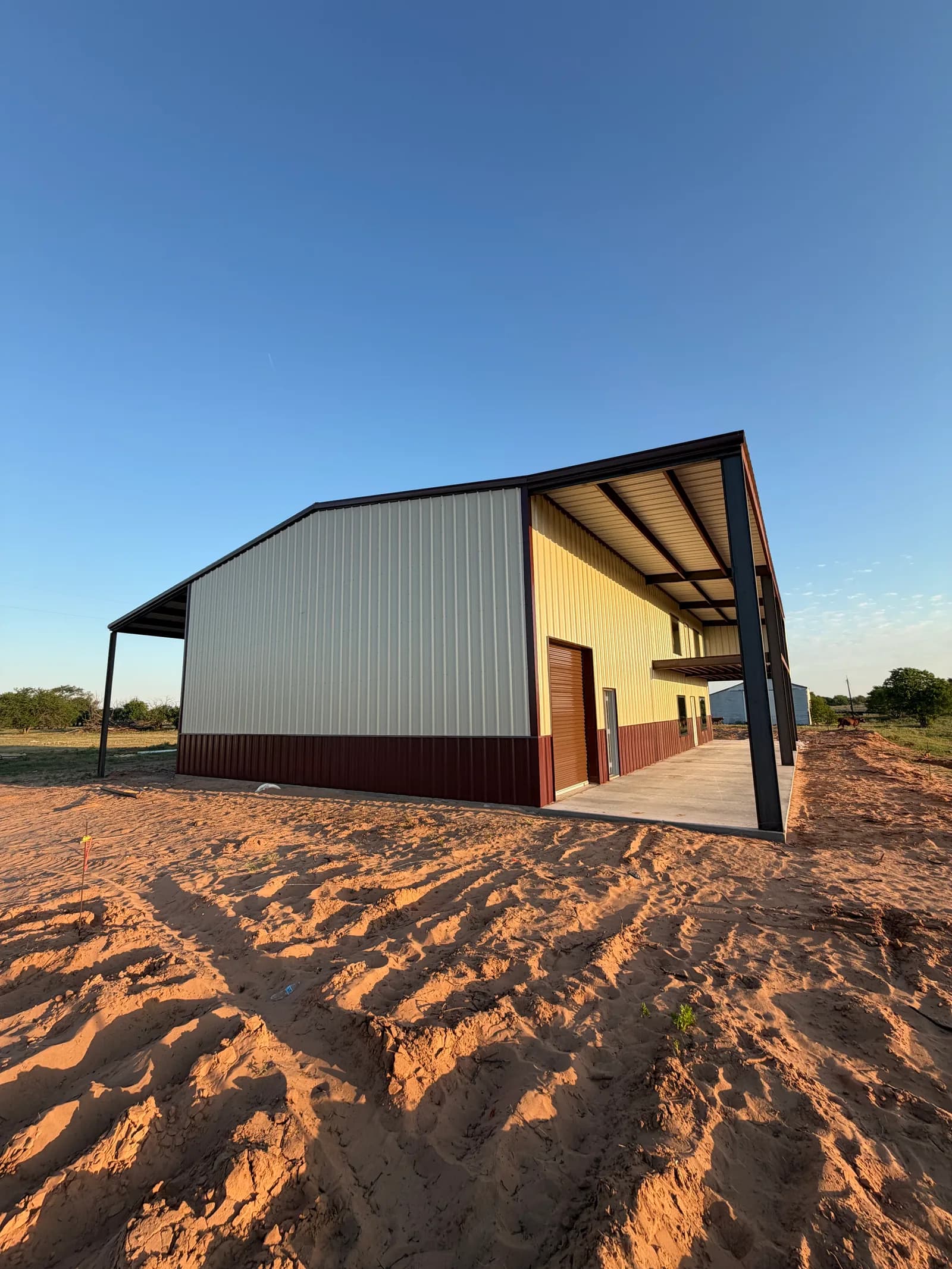 Vernon 40' x 66' Barndominium-Shop — finished metal building in Vernon, TX