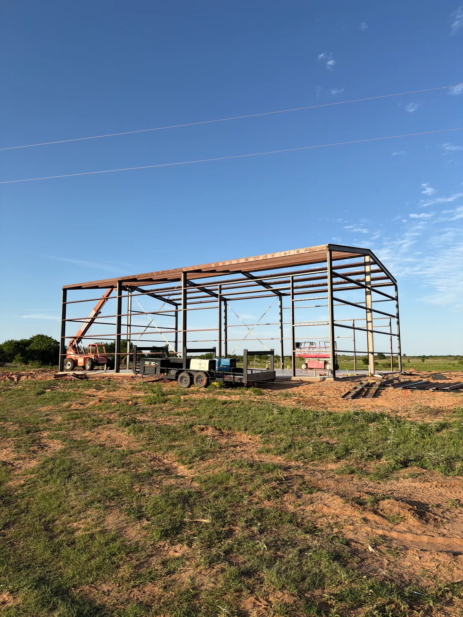 40' x 66' Barndominium-Shop - Project in Vernon, Texas
