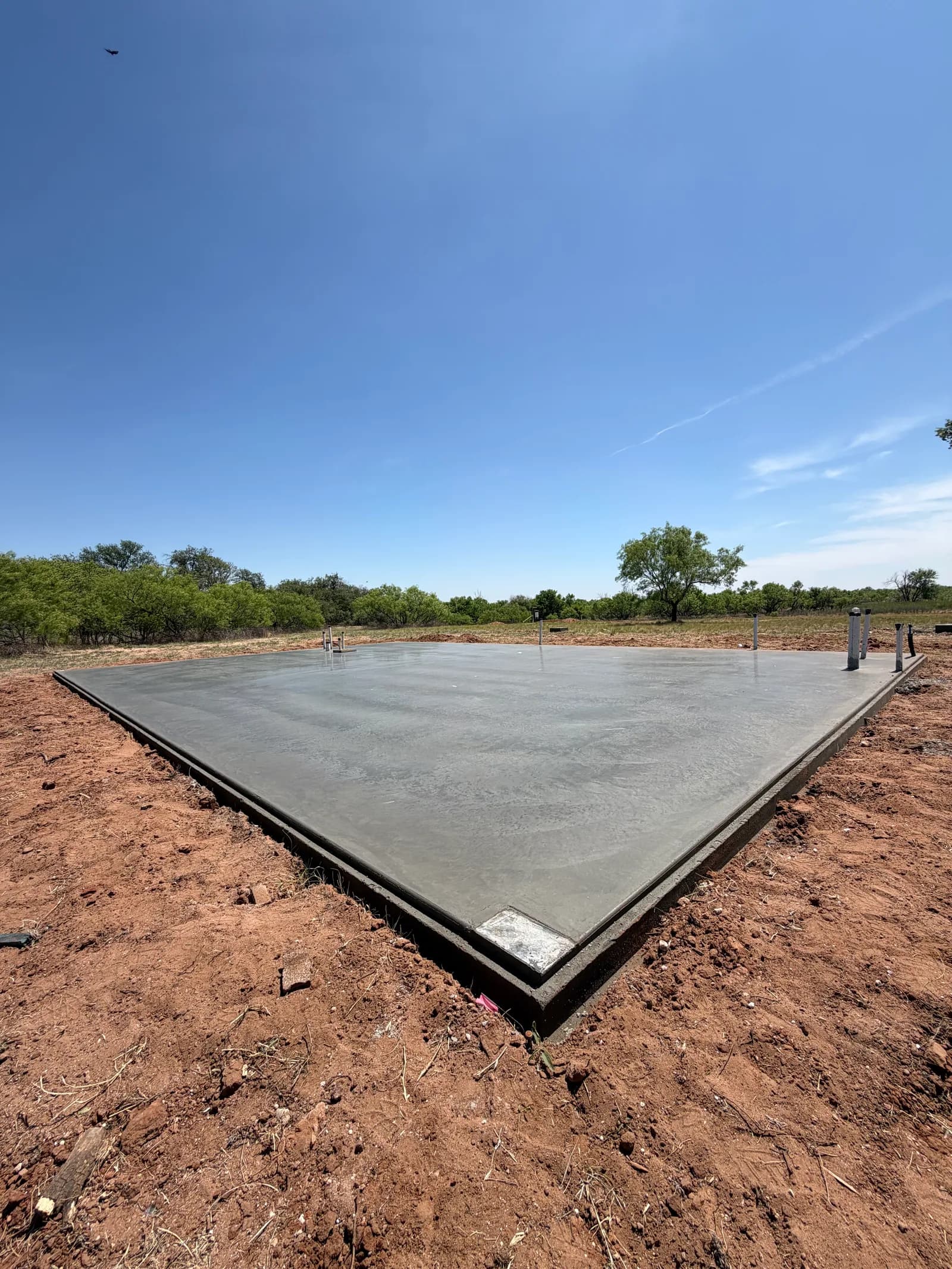 Concrete foundation work