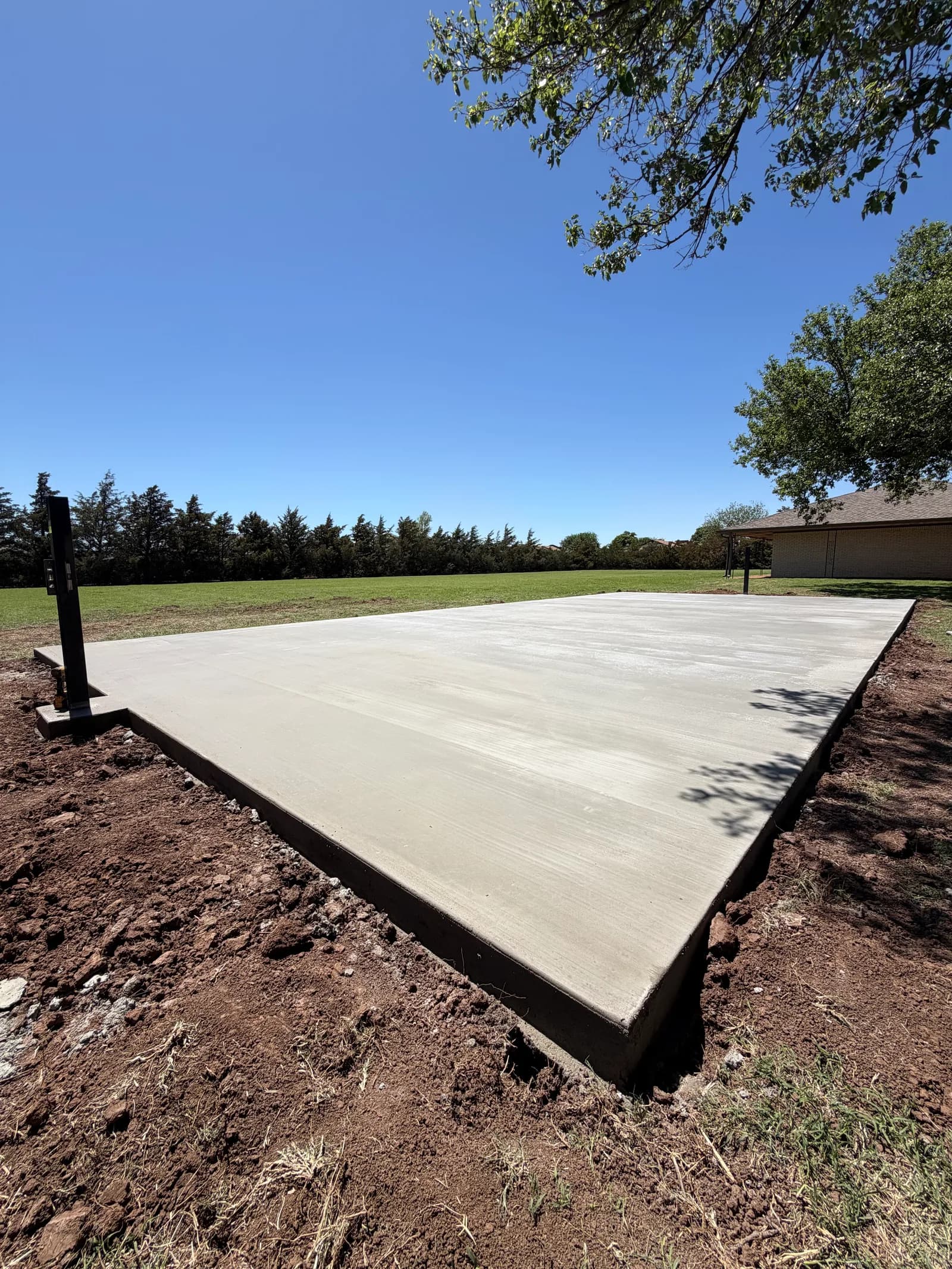 Altus Basketball Court — reinforcement layout in Altus, OK