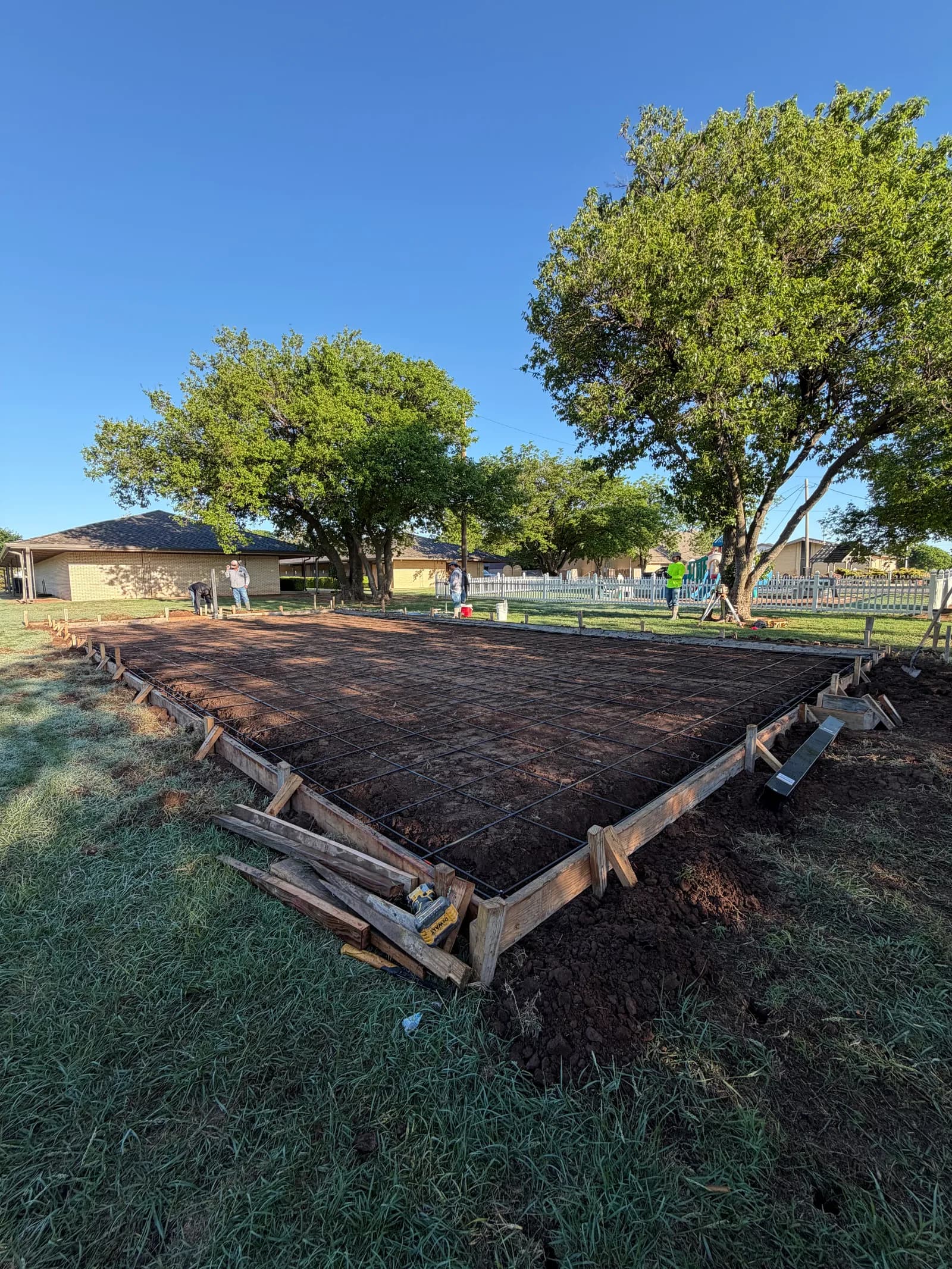 Basketball Court - Project in Altus, Oklahoma