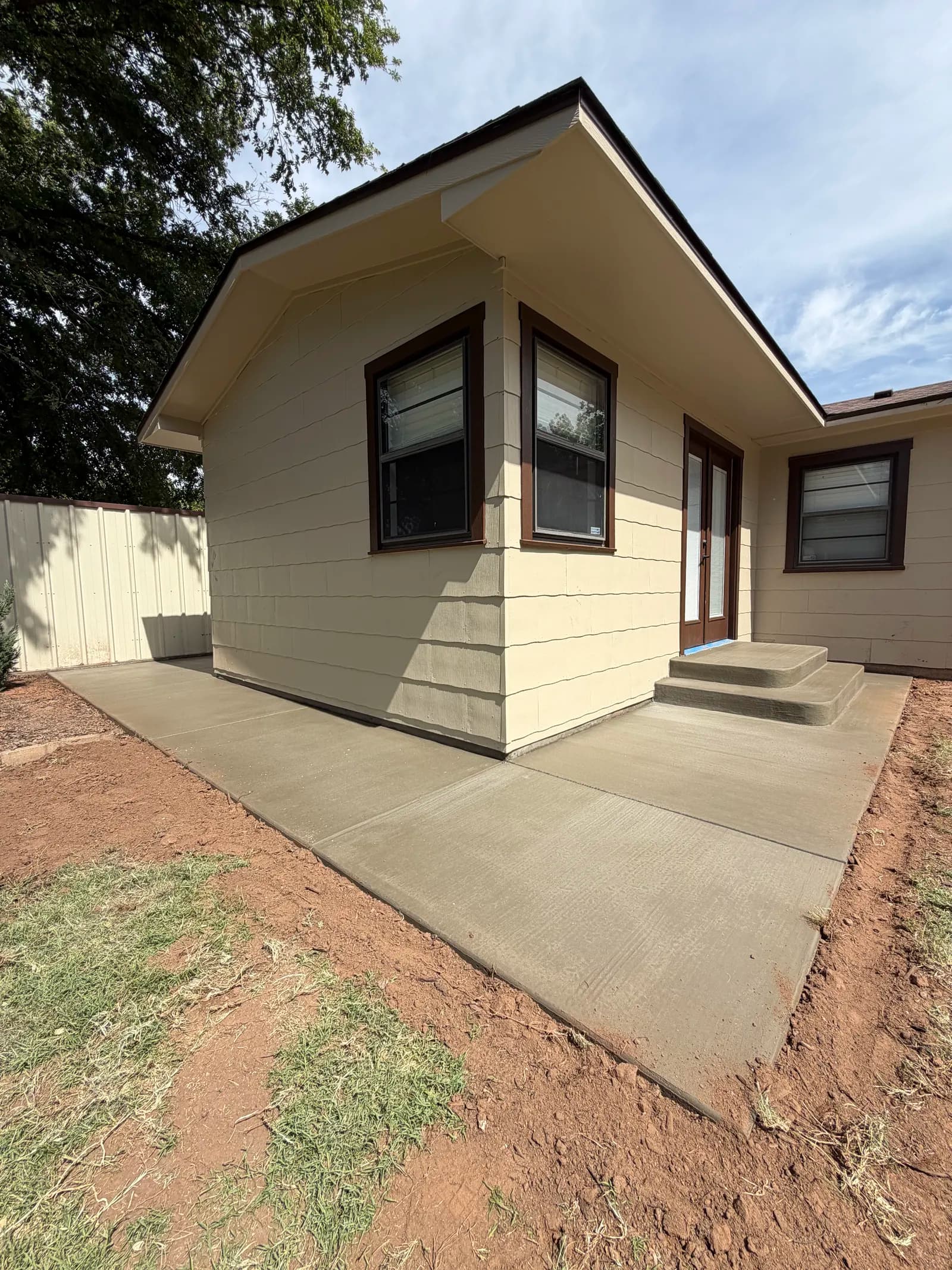 Concrete Steps & Sidewalk - Residential Concrete project in Vernon, Texas - concrete steps sidewalk vernon tx main webp
