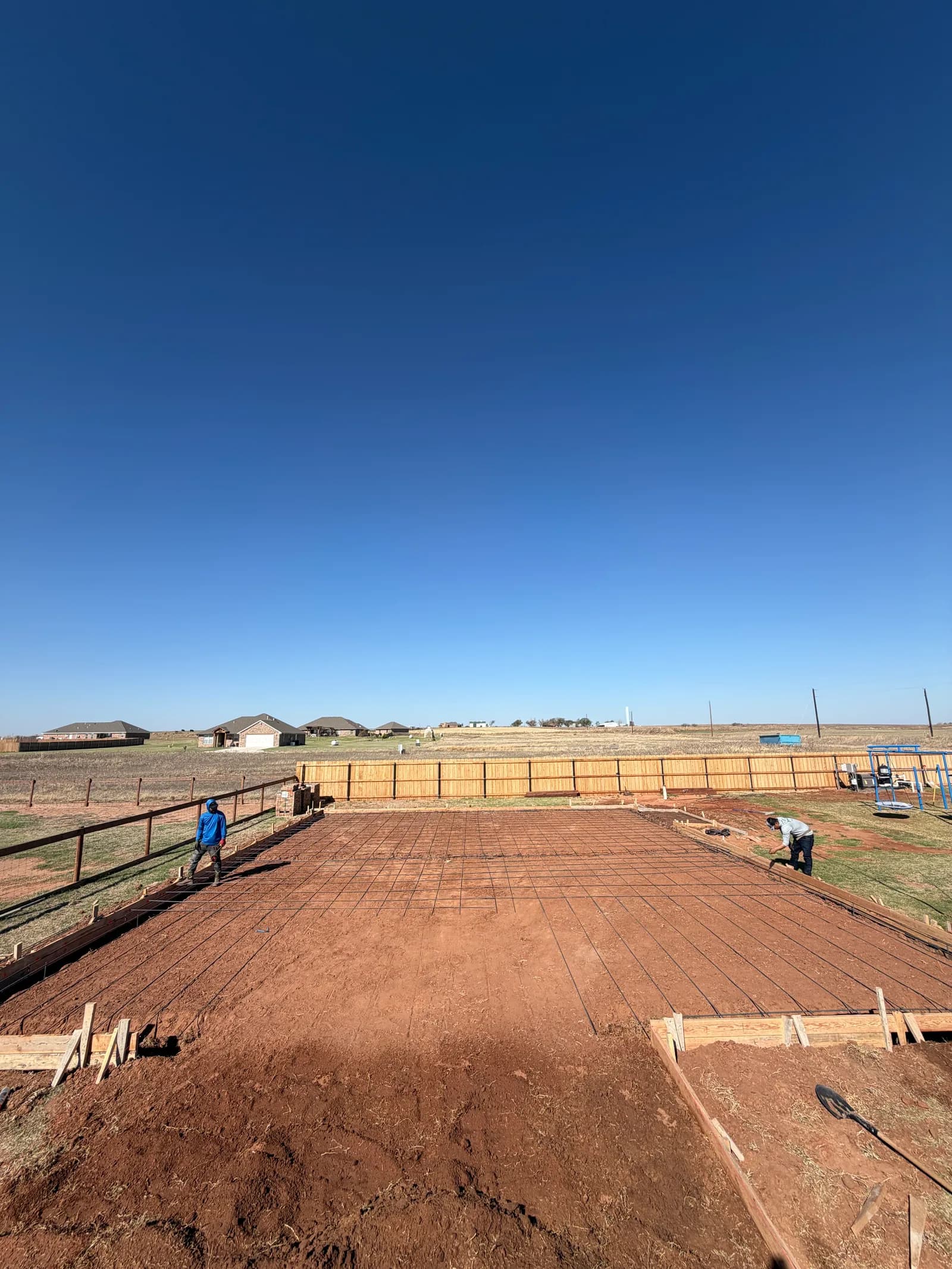 Altus Metal Building Foundation — site prep and grading in Altus, OK