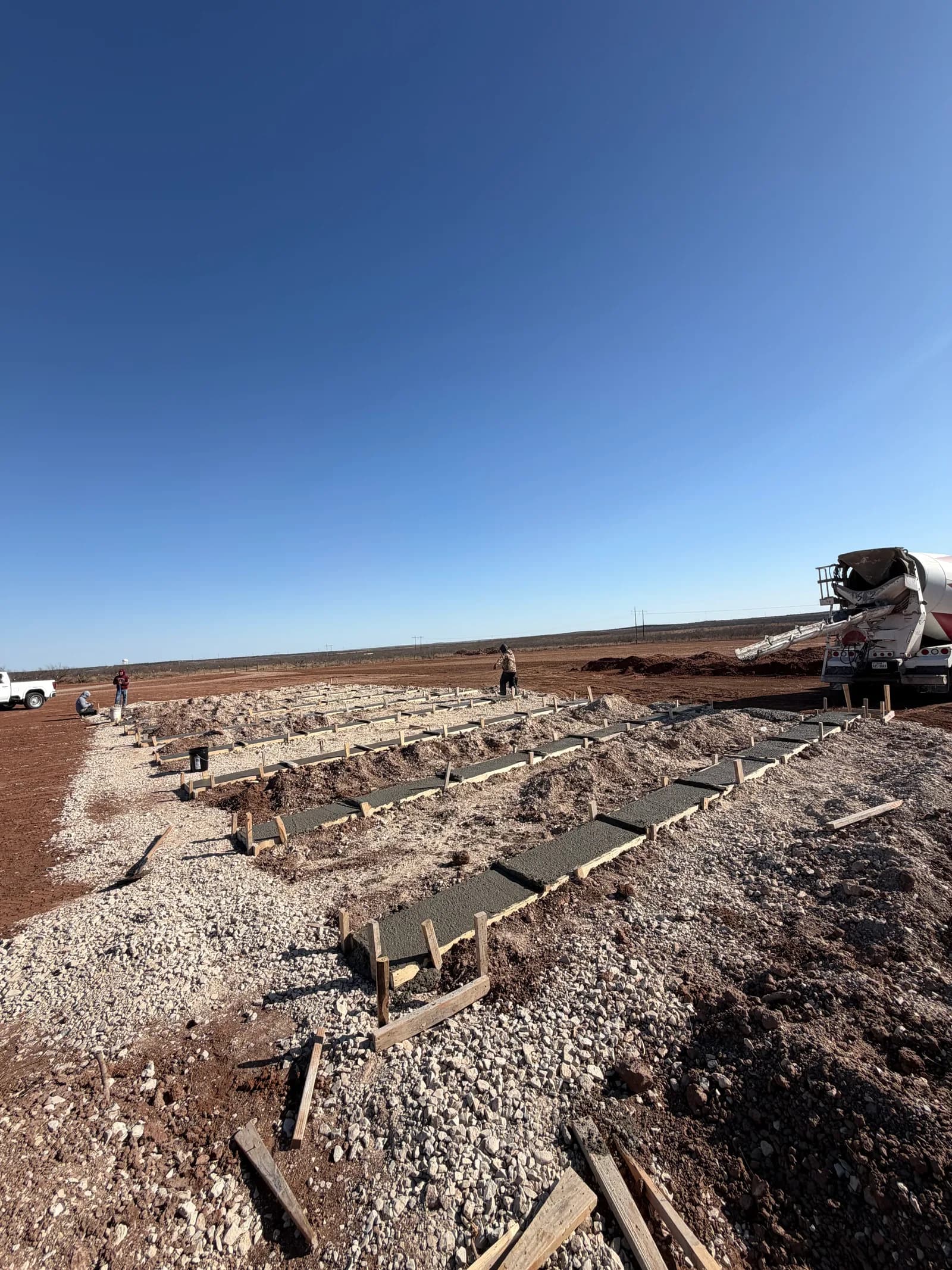 Quanah Modular Home Foundation — rebar and reinforcement in Quanah, TX