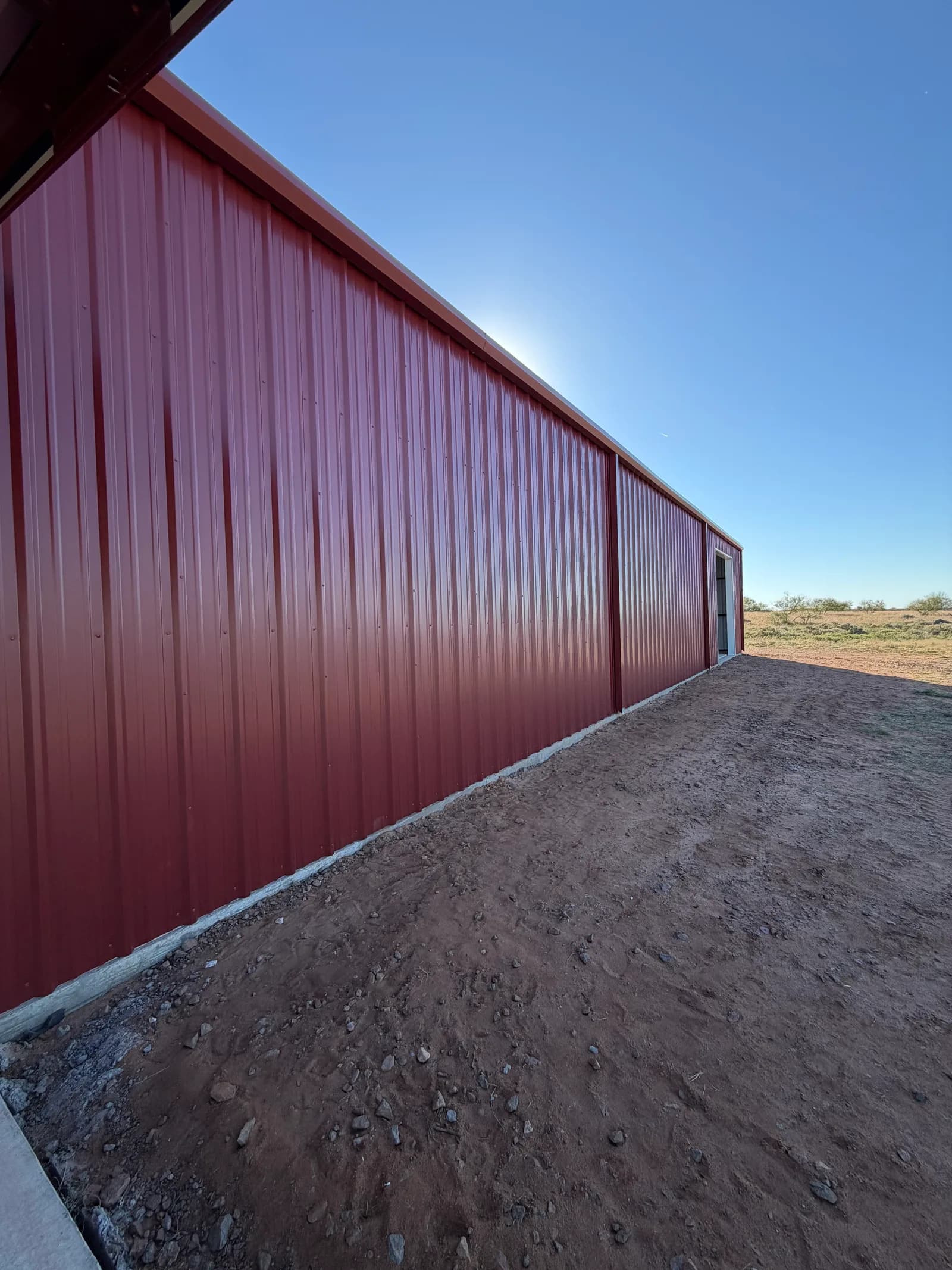 Chillicothe 45' x 100' Metal Building — wall panels and roofing in Chillicothe, TX