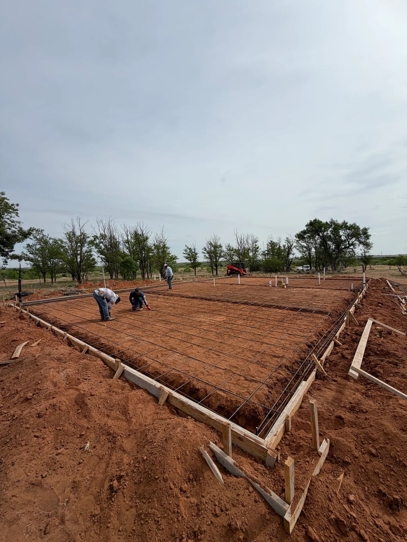 Barndominium Foundation - Project in Childress, Texas