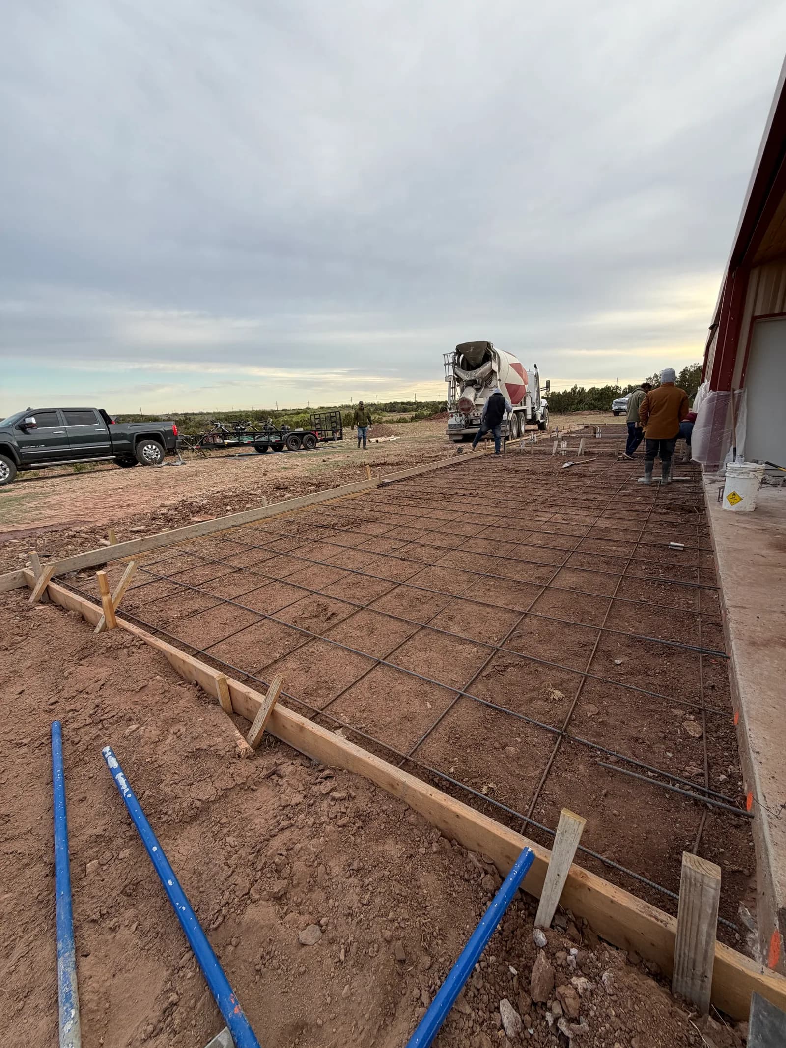 Quanah Metal Building Addition Foundation — site prep and grading in Quanah, TX