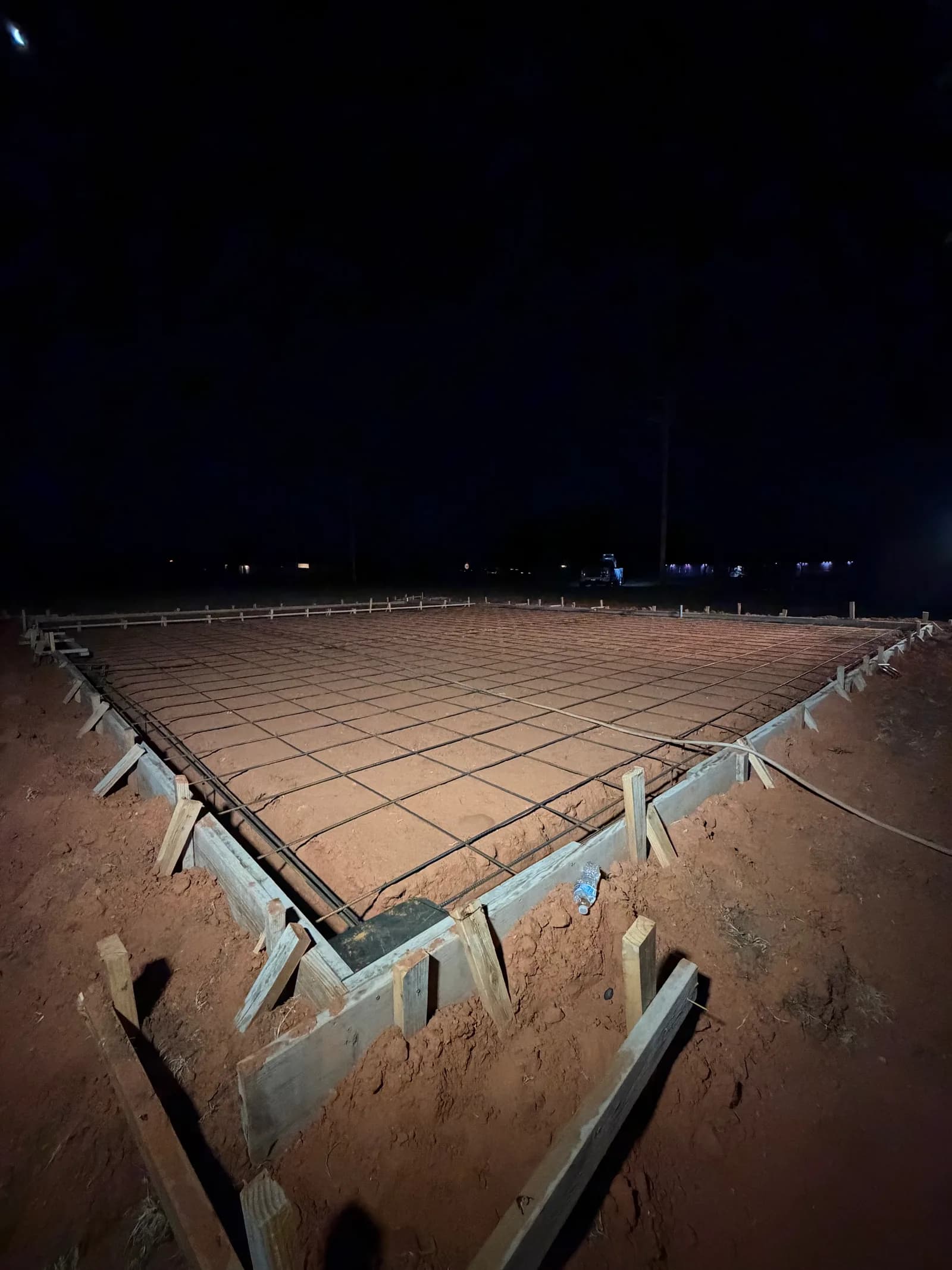 Childress Metal Building Foundation — site prep and grading in Childress, TX