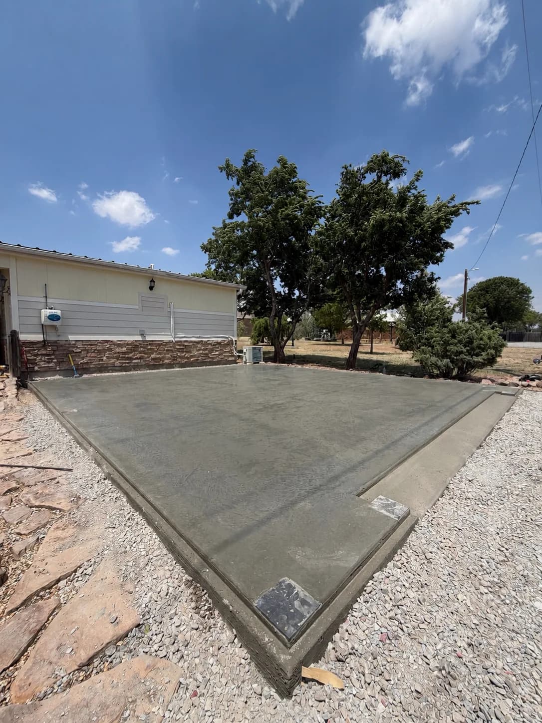 Metal Building Foundation - Project in Shamrock, Texas